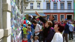 Lothar Lange hatte Bilder ausgestellt.