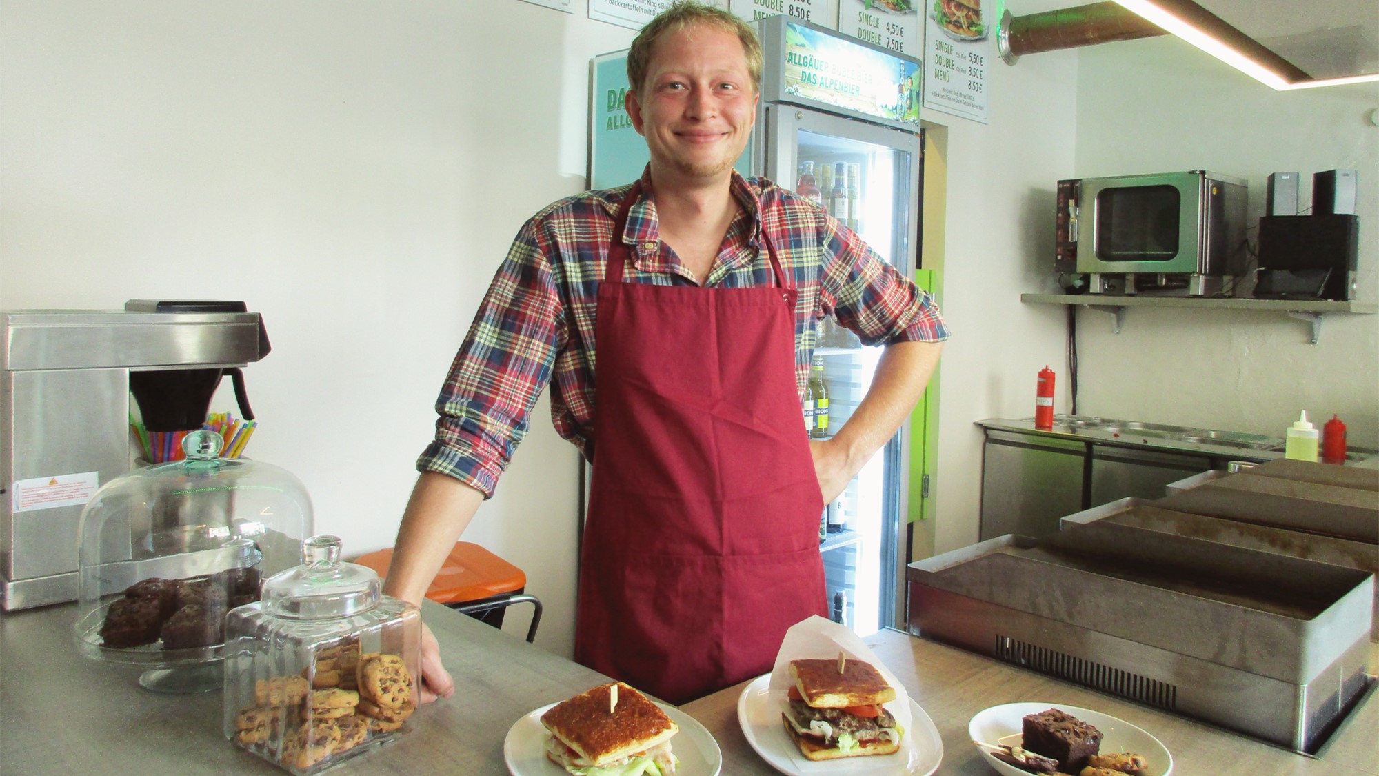 Stefan Flügge im Kings Bread