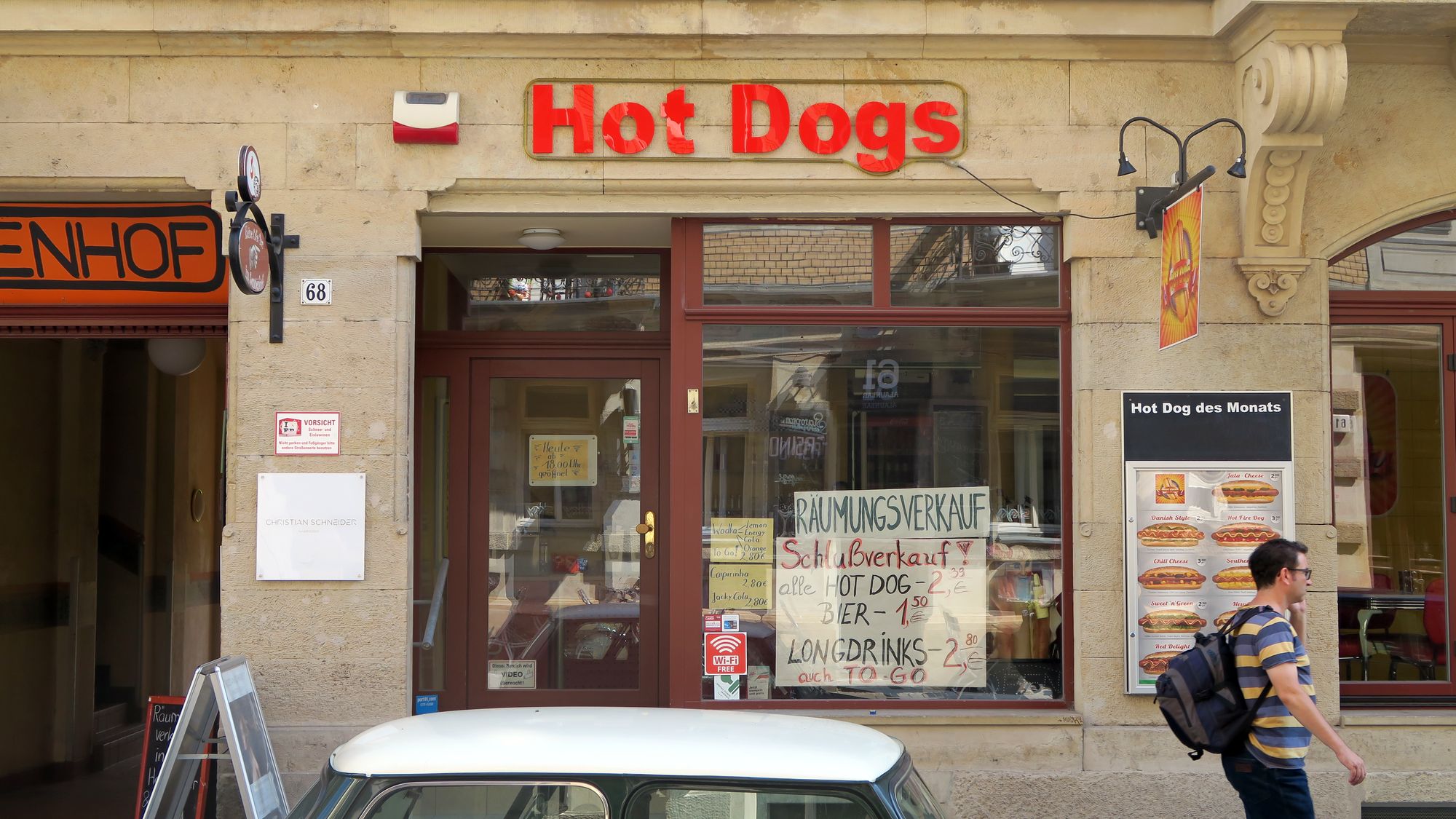 Ab September keine Hotdogs mehr.