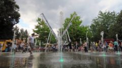 Hüpfen, Schwingen oder Spritzen