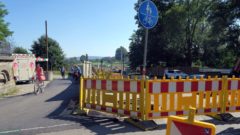 Rad- und Fußweg werden umgeleitet.