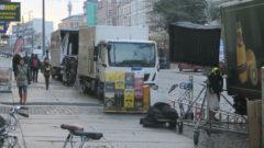 Filmdreh auf der Königsbrücker Straße