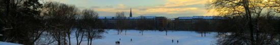 Alaunplatz im Januar