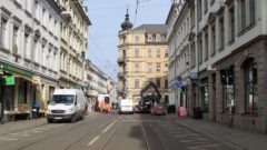 Weichenwartung an der Rothenburger Straße