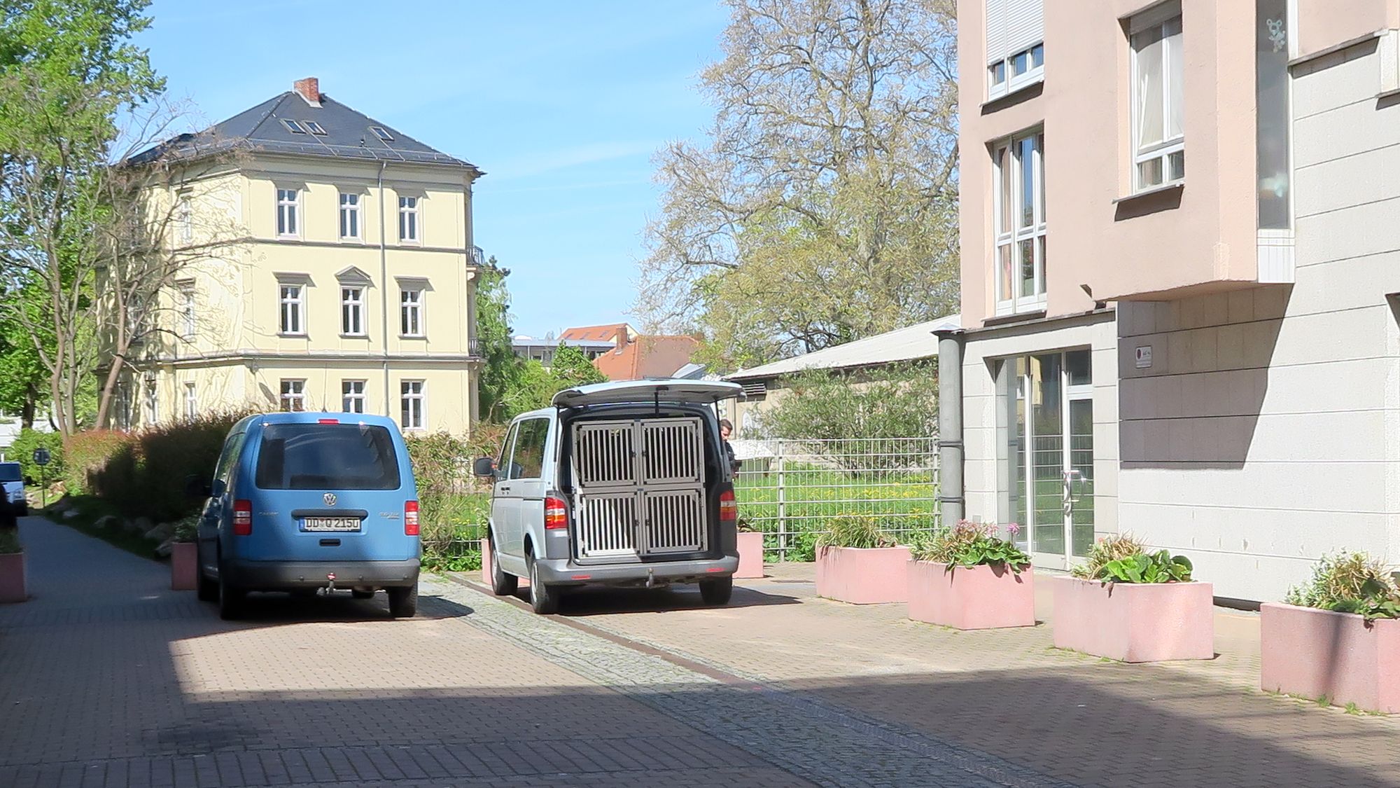 Tatort Alaunstraße Hinterhaus