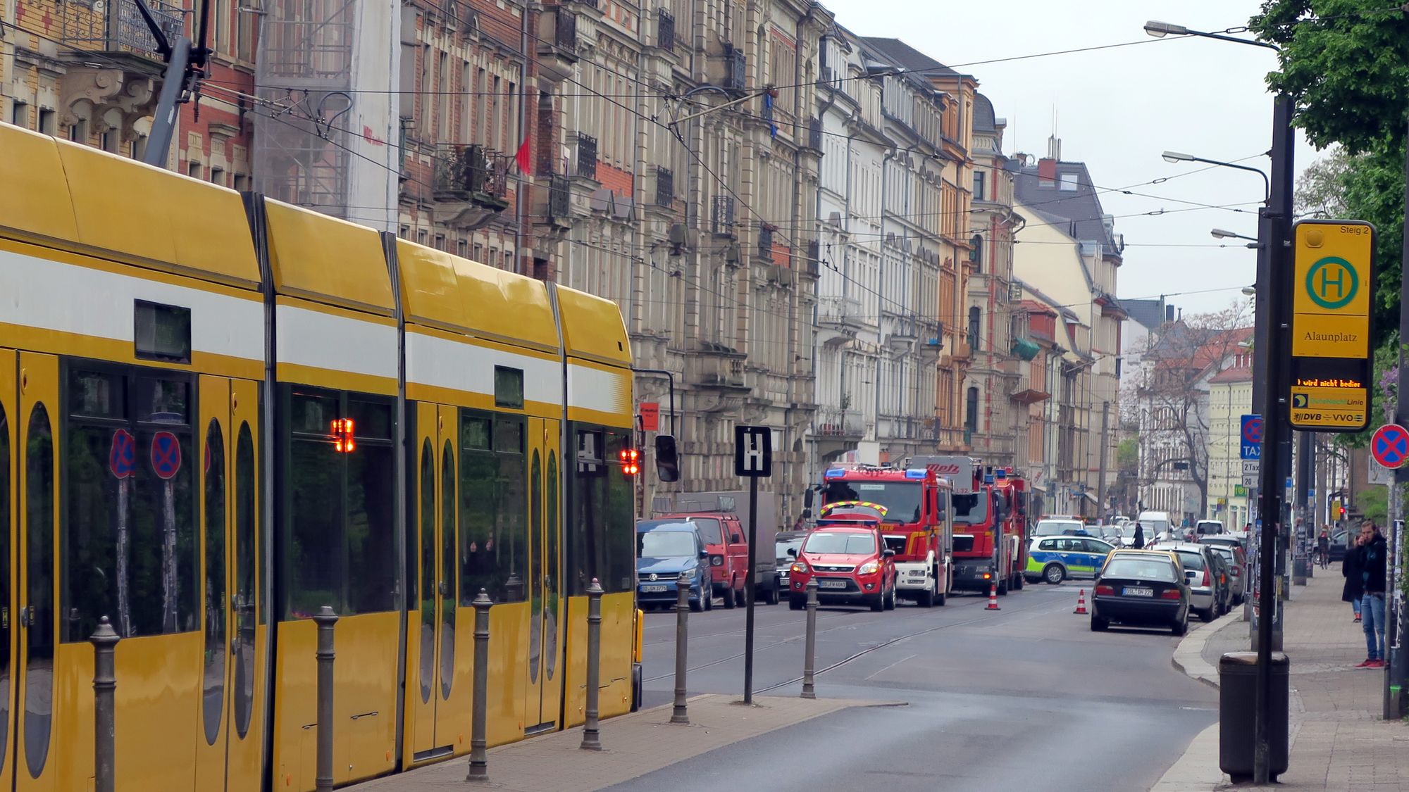 Feuerwehreinsatz am Bischofsweg