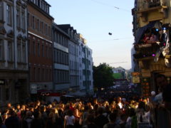 Alaunstraße vom Wohnzimmer aus