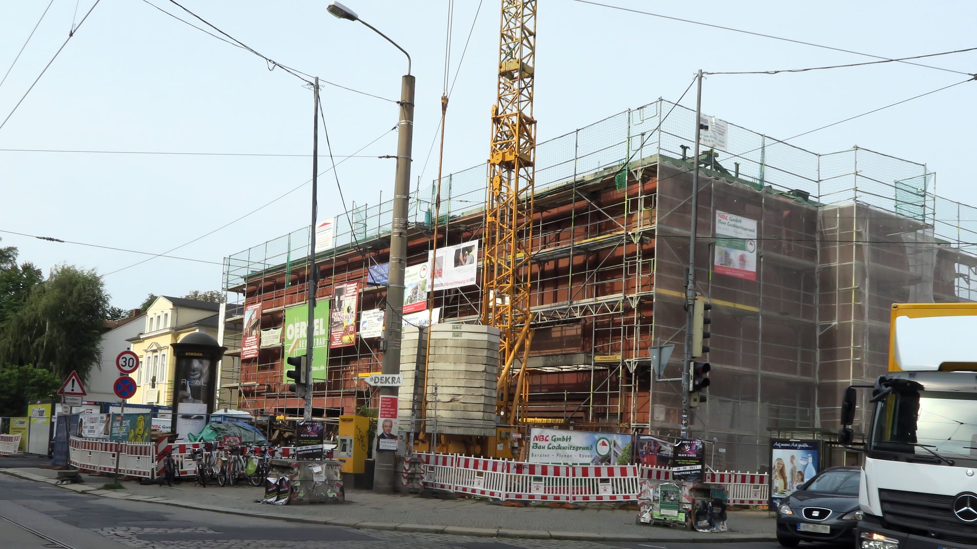 Am Sonntag Schauburg-Baustelle besichtigen.