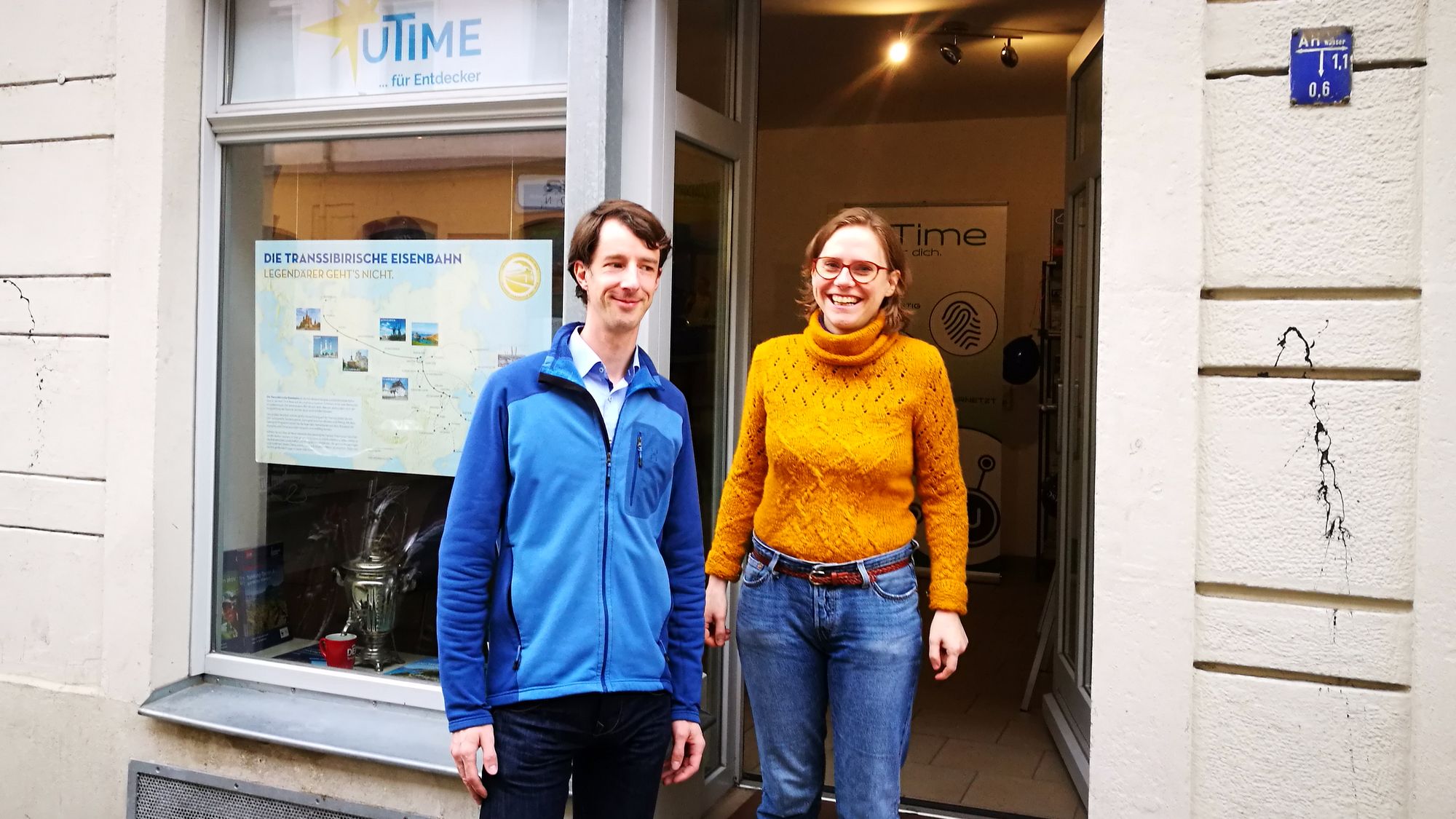 Martin Rosenbusch und Anne-Kathrin Schumann sind "uTime"