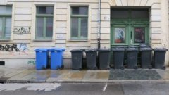 Tonnen-Demonstration auf der Förstereistraße