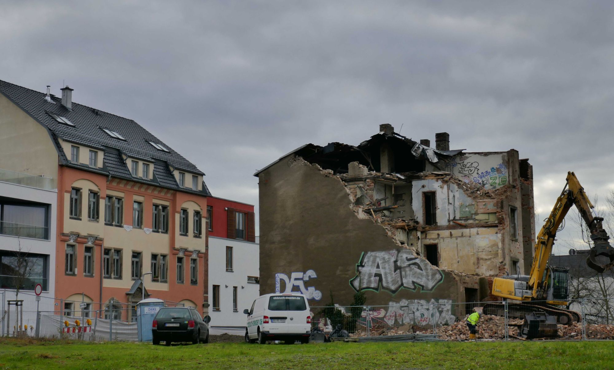 Die Wohnungen für den Neubau sind schon alle verkauft.