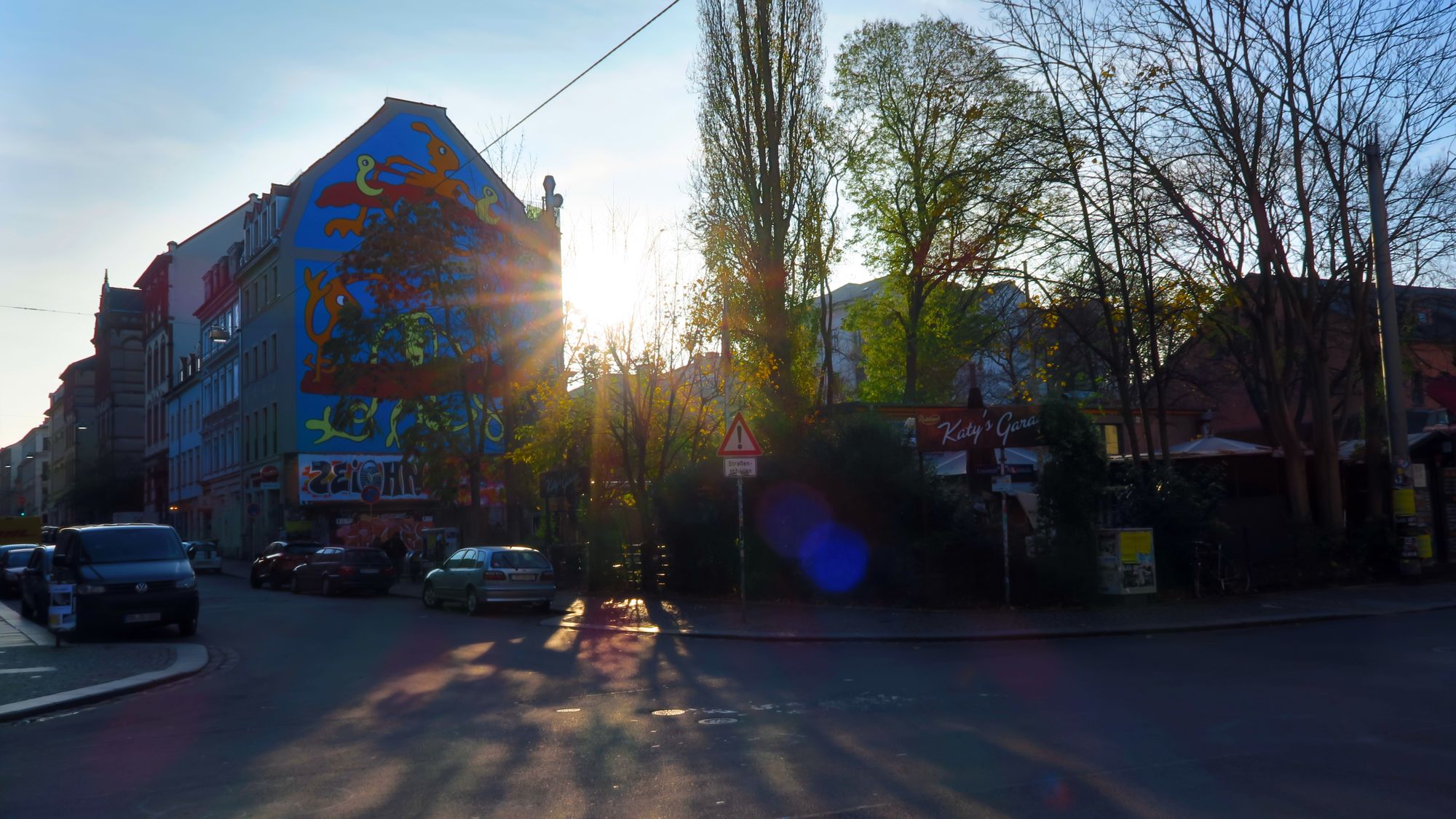 Kreuzung Louisenstraße - Alaunstraße