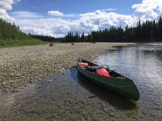 Nisutlin Fluss, Yukon, Canada