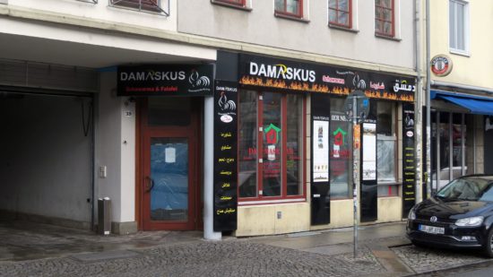 Zurzeit geschlossen: Damaskus auf der Alaunstraße