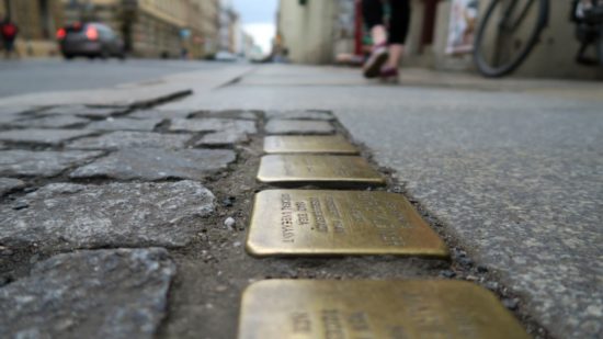 Stolpersteine auf der Louisenstraße