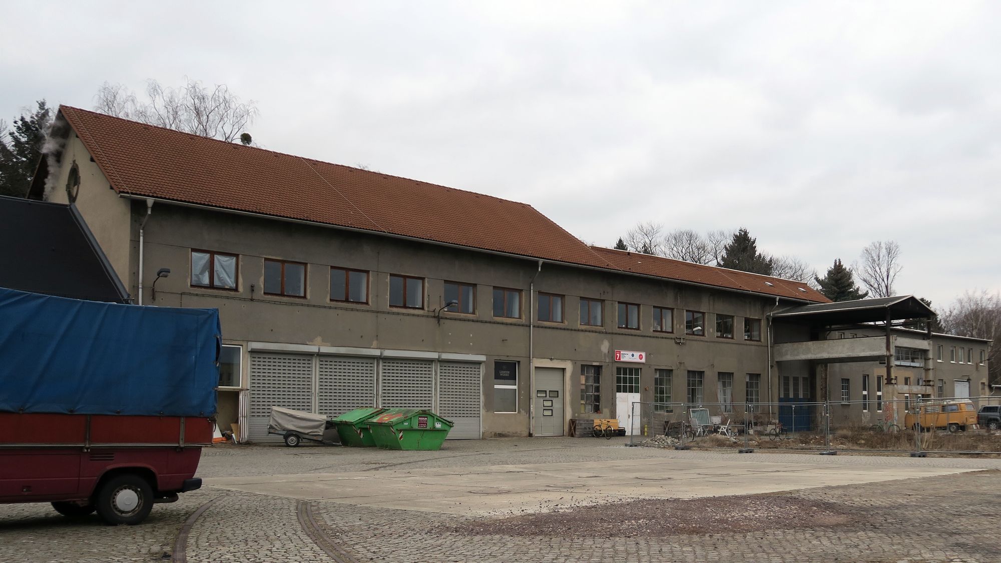 Haus 7 auf dem Drewag-Gelände an der Lößnitzstraße