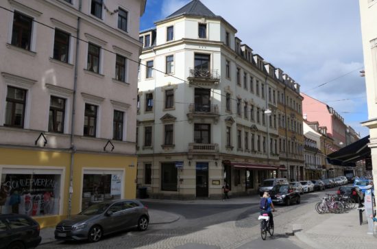 Gefährliche Kreuzung zwischen Martin-Luther-, Louisen- und Kamenzer Straße.