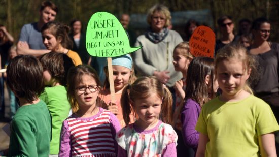 Kinder der Natur- und Umweltschule. Foto: Susanne Keichel