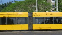 Straßenbahn am Albertplatz