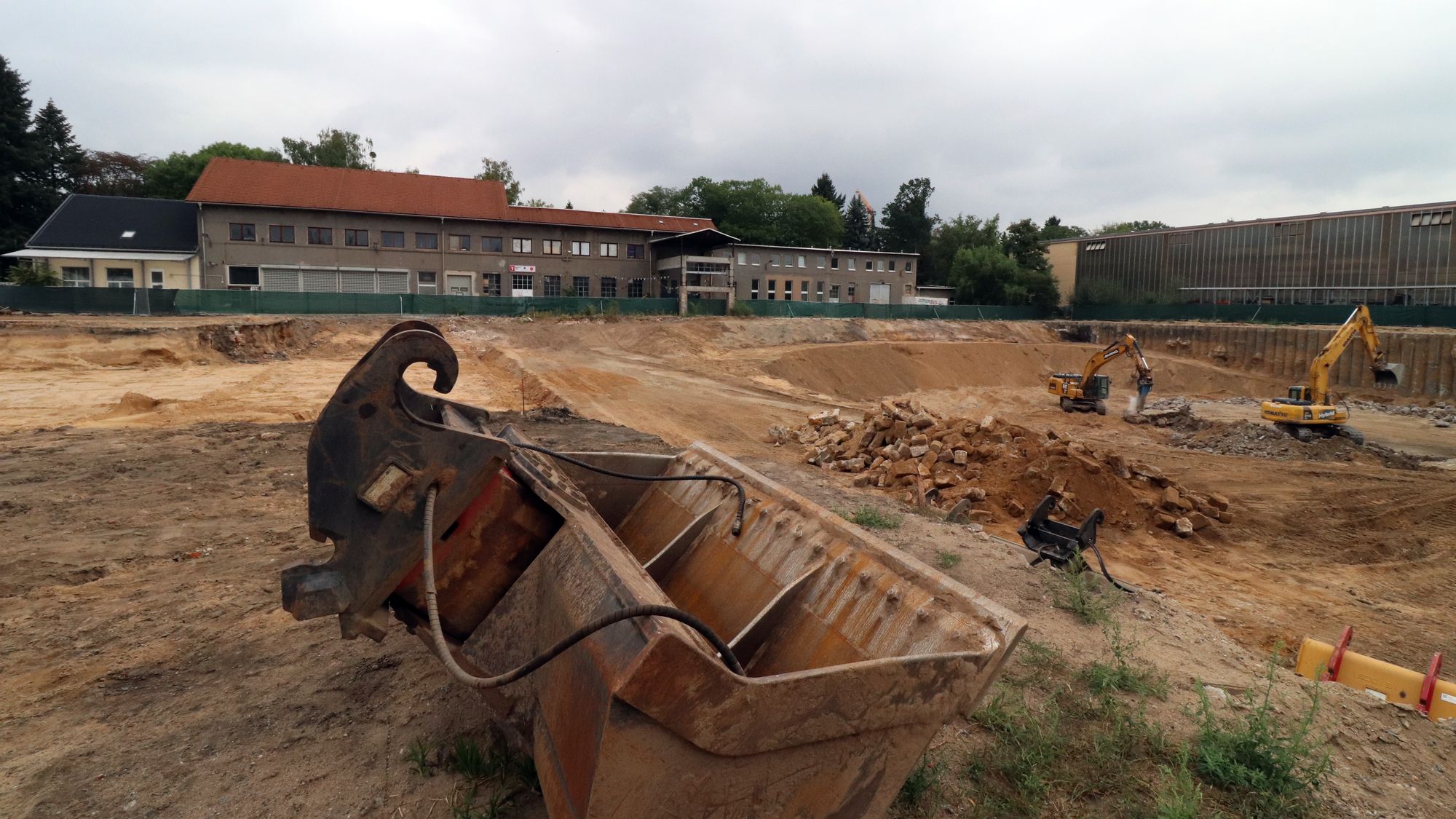 Haus Sieben neben der Schulbaugrube - der Abriss soll im Frühjahr erfolgen.