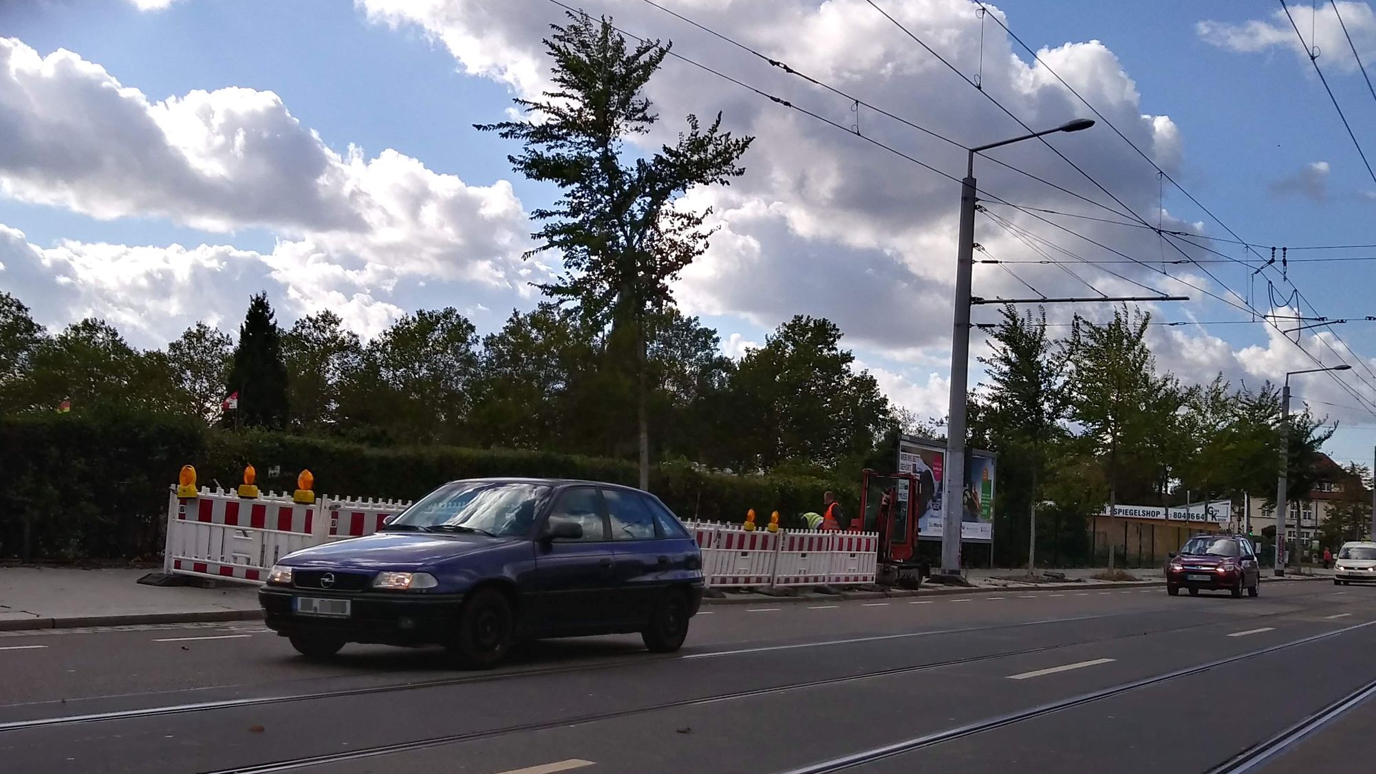 Neue Ampeln für die Fritz-Reuter-Straße.