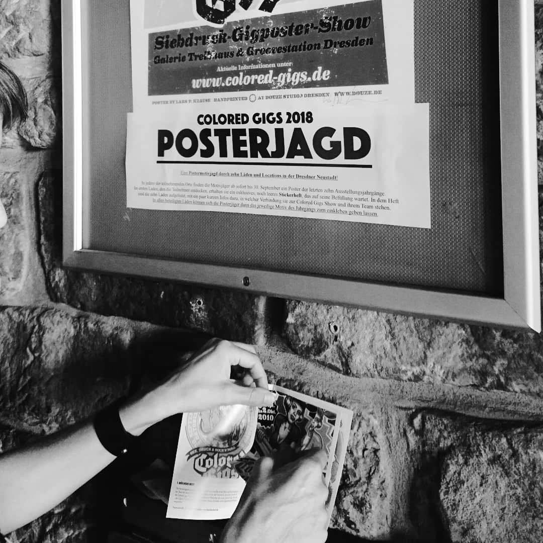 Stickerheft zur Posterjagd