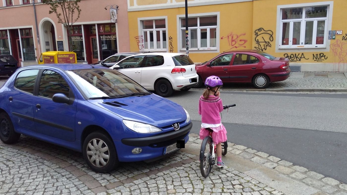 Eingeschränkte Sichtverhältnisse im Kreuzungsbereich.