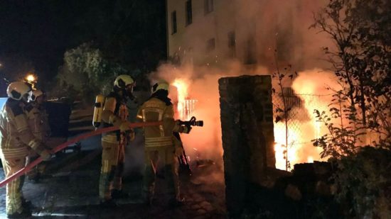 Die Feuerwehr konnte Schlimmeres verhindern. Fotos: Konstantin D.