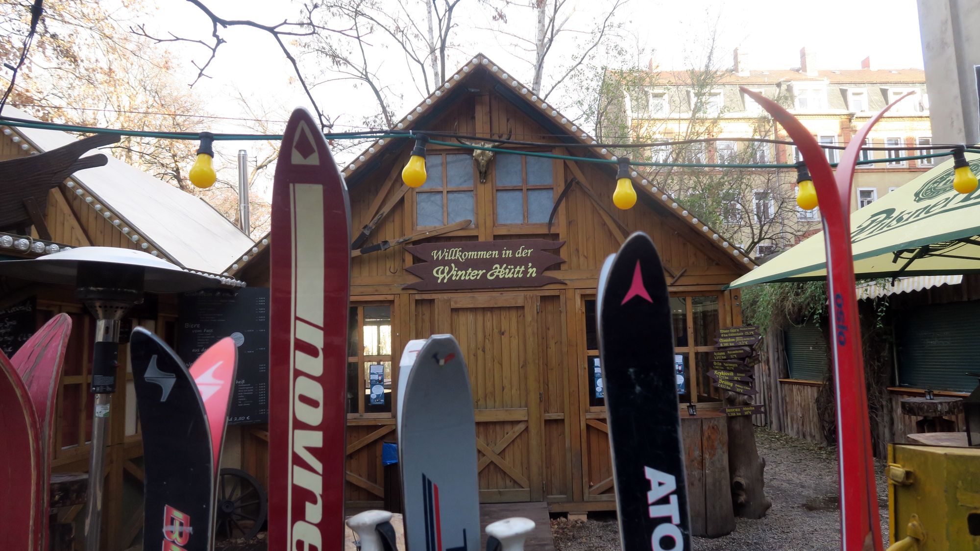 Winterhütte im Nikolausfieber