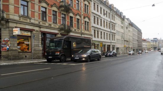 Überdurchschnittlich laut: die Bautzner Straße