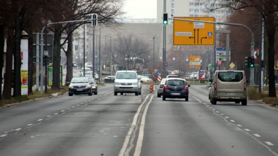 Überdurchschnittlich laut: die Albertstraße