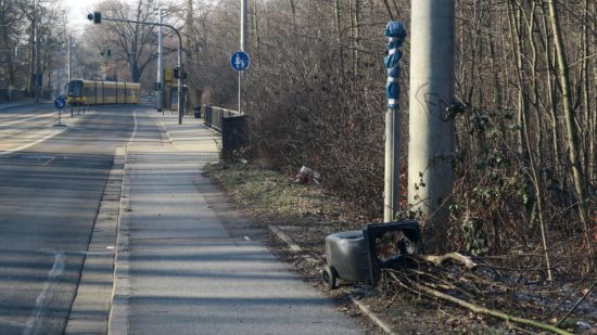 Zurzeit kein Blitzer an den Elbschlössern.