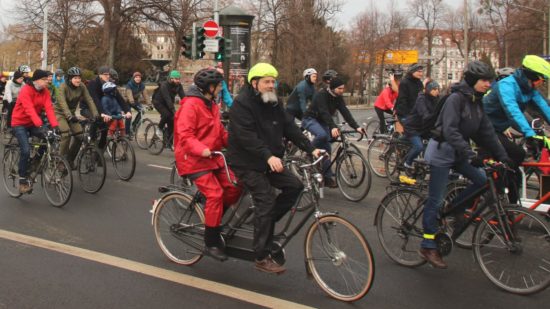 Mehr als 600 Radfahrer waren vor Ort, nicht jeder mit einem eigenen Bike.