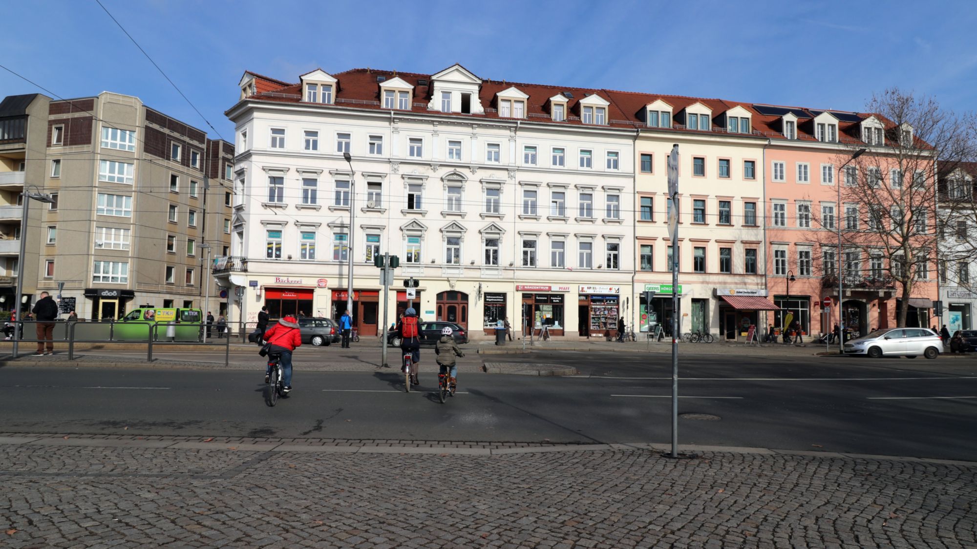 Ab Sommer mit Ampel - Übergang von Glacis- zu Alaunstraße