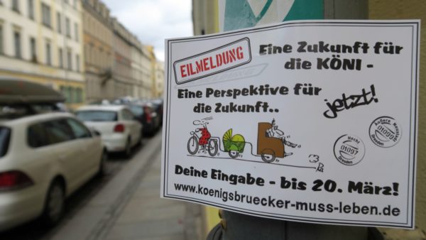 Königsbrücker muss leben! - Aufruf der Initiative