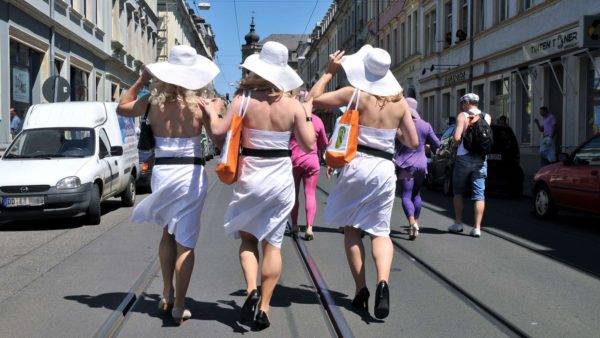 CSD-Parade auf der Rothenburger Straße - Foto: Archiv 2009