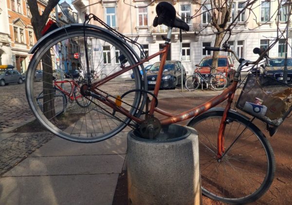 Auch Fahrräder können falsch geparkt sein. Foto: Archiv 2014