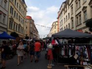 Volle Straßen beim Hechtfest zum Sonnabendnachmittag.