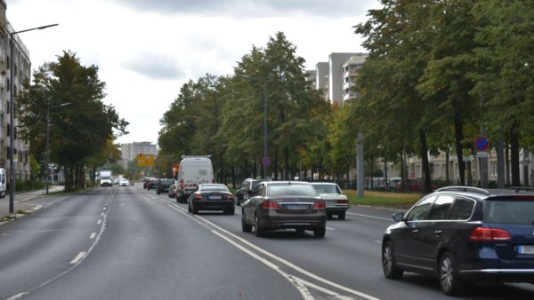 Radwege für die Albertstraße? Foto: Nina