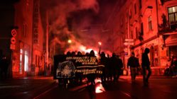 Lärm-Demo durch die Neustadt. Foto: Protestfotografie Dresden