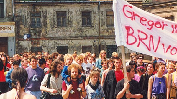 Da war sie noch ganz jung. Die BRN zu ihrem ersten Geburtstag 1991.