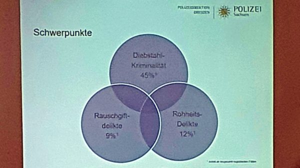 Die Schwerpunkte der Kriminalität in der Neustadt