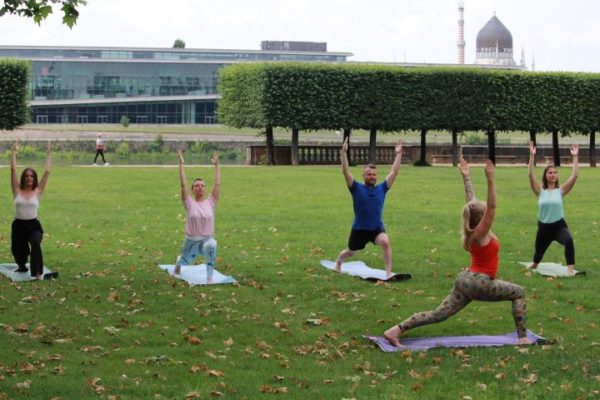 Yoga-Lehrerin Mandy Frauenlob