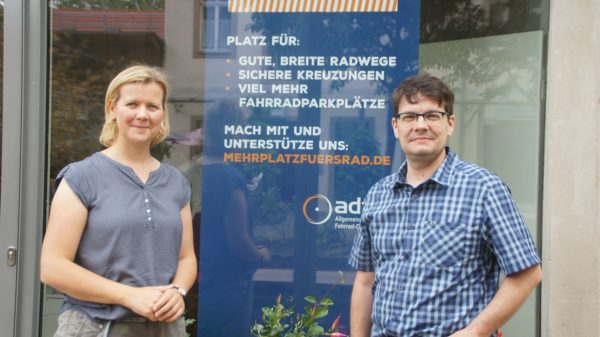 Langfristige Ziele des ADFC sind große Radtrassen, die den Stadtraum für Radfahrer sicher und attraktiv machen.