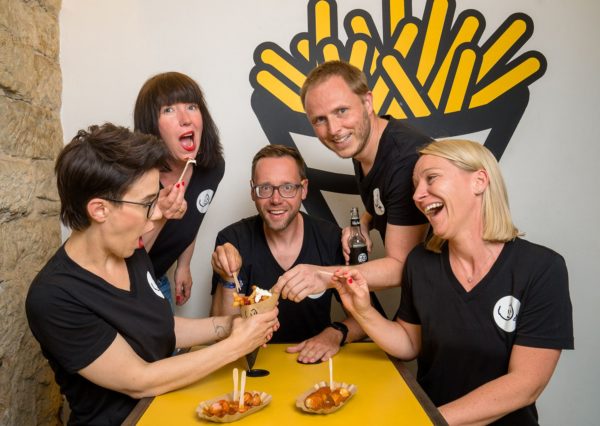 "Curry & Co"-Team (v.l.): Simone und Susanne Meyer-Götz, Felix Heine, Andreas Längricht, Kathleen Hertwig