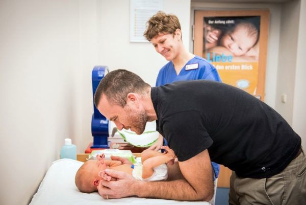 Eltern-Kind-Bindung im Diako - Foto: Diakonissenkrankenhaus