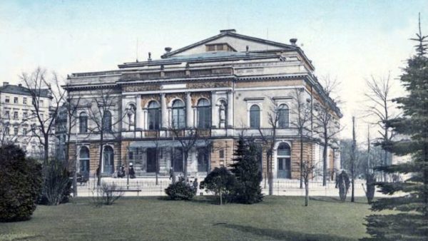 Alberttheater am Albertplatz - Postkarten von 1913