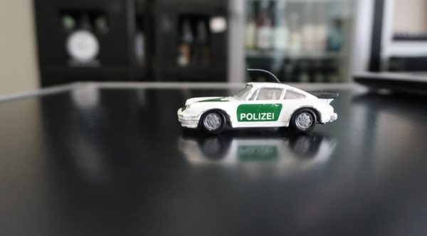 Der Polizeiporsche sorgt für Begeisterung - warum eigentlich?