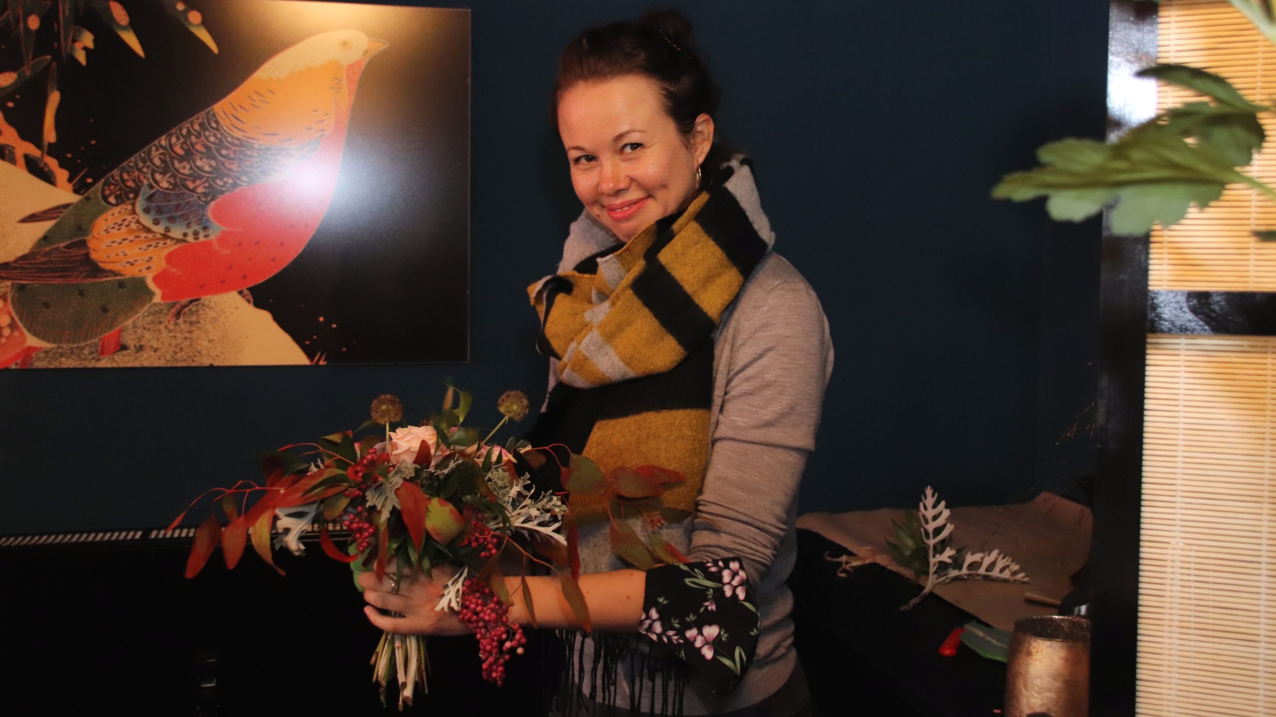 Maria Bernhardt verkauft ab sofort Blumen auf der Rothenburger Straße.