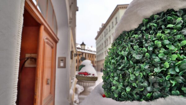 Ein Winterbummel durch das Barock-Viertel.